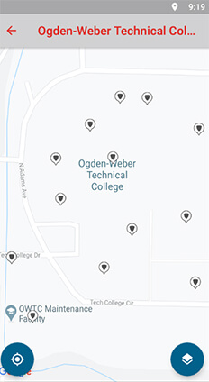 LiveSafe map screenshot