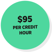 50% Recrued Hours logo with bold black text on black background