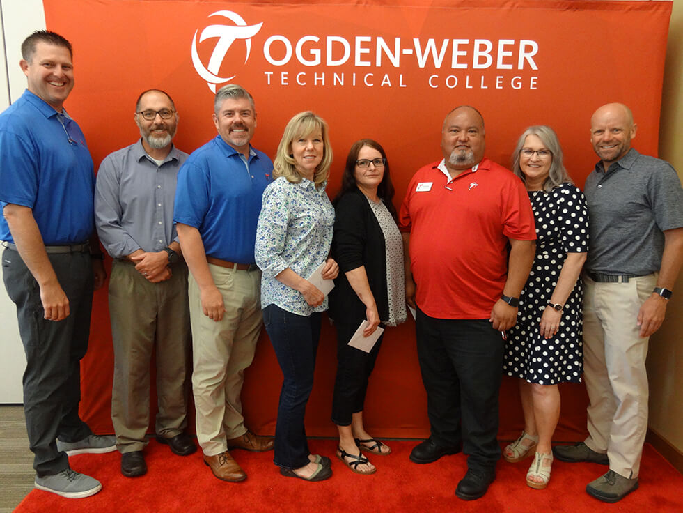 - Ogden Weber Technical College Employees who have been working for Ogden-Weber technical College for fifteen years or more