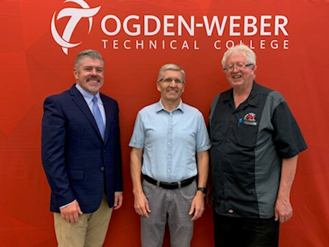 - Ogden Weber Technical College Employees who have been working for Ogden-Weber technical College for twenty-five years or more