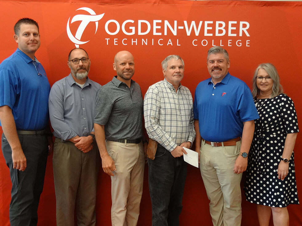 - Ogden Weber Technical College Employees who have been working for Ogden-Weber technical College for twenty-five years or more