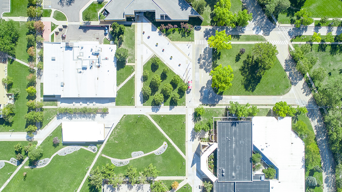 Aerial View of OTECH Campus